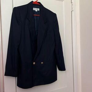 lauren alexandra navy blazer size: 14